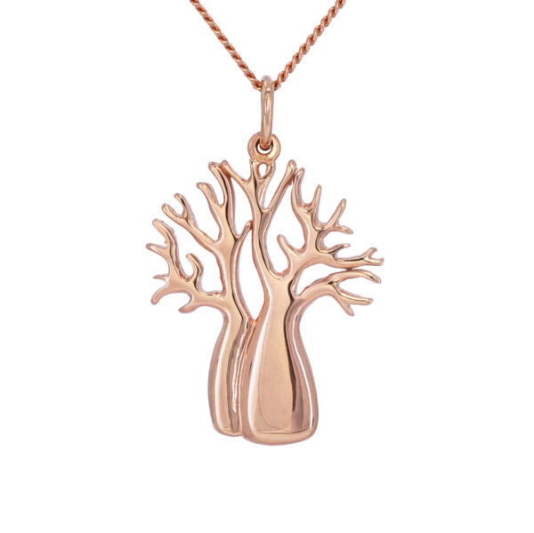 9ct Rose gold Boab Tree Dunham